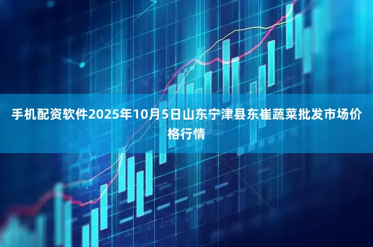 手机配资软件2025年10月5日山东宁津县东崔蔬菜批发市场价格行情
